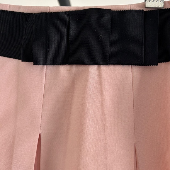 Theory Vivian Pink Pleated Mini Skirt - Picture 3 of 6